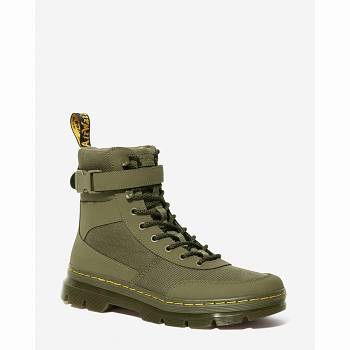 Dr Martens Combs Tech Extra Tough Poly - Olivovo Zelene Casual Obuv Panske, DR0100